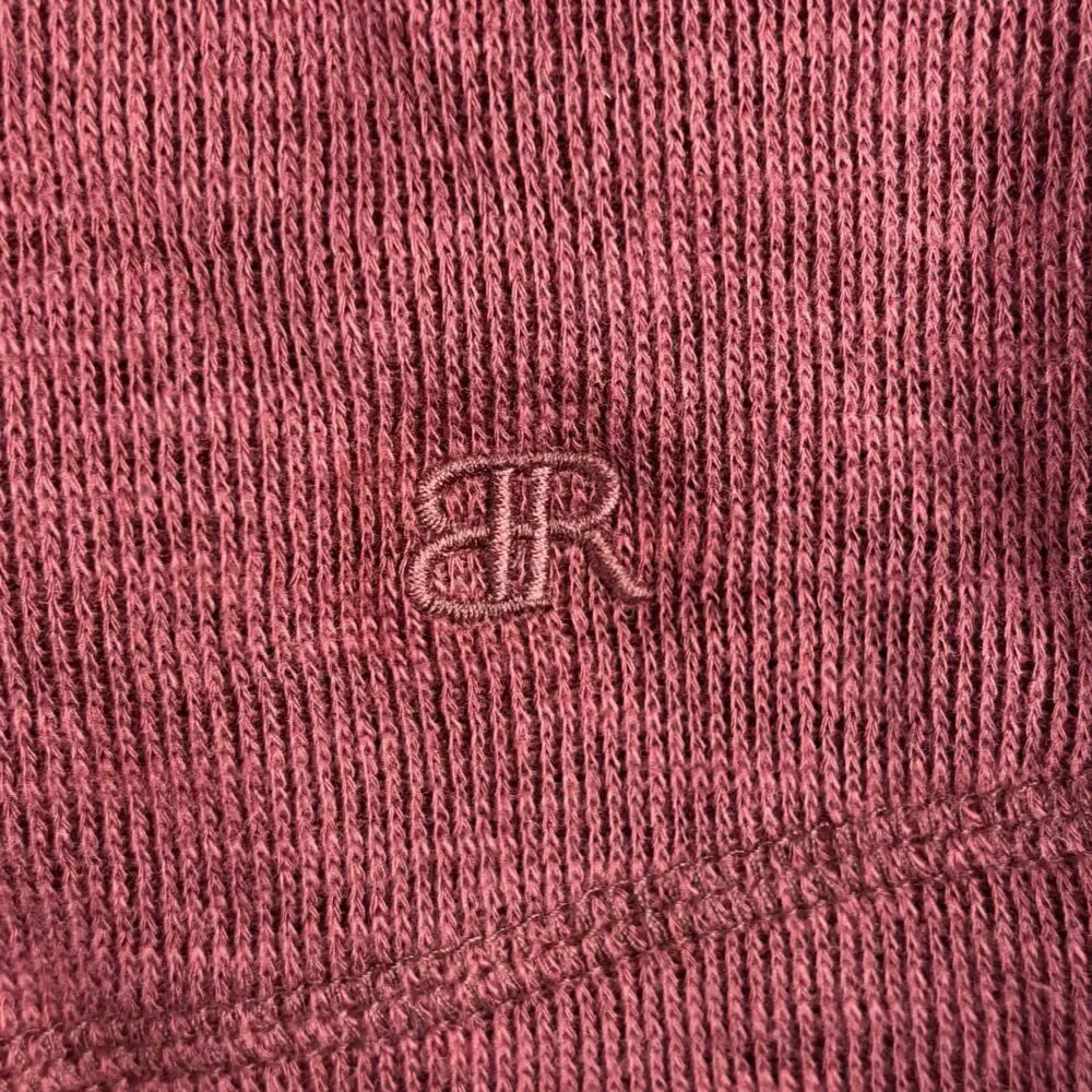 Banana Republic Shirt Mens XXL Double Knit Long Sleeve Crewneck Burgundy New $60